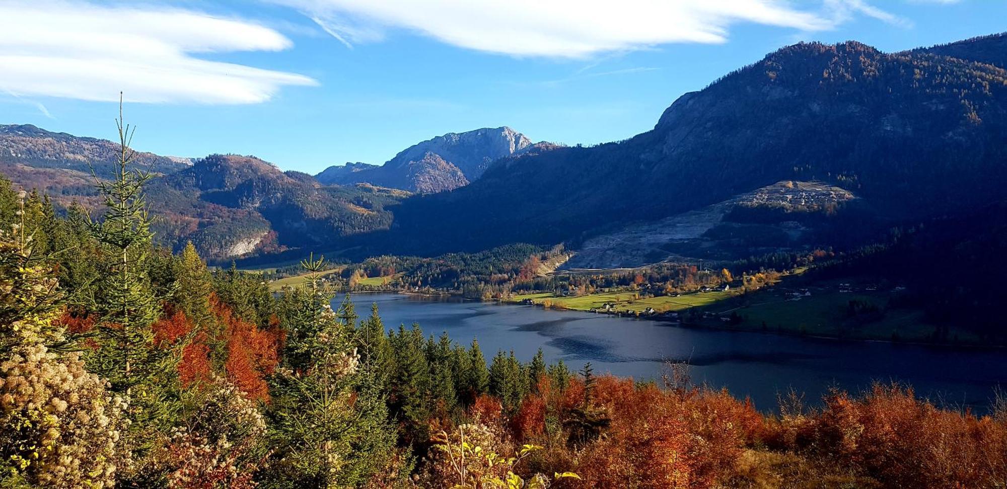 Ferienhaus Rosl Am Grundlsee Esterno foto